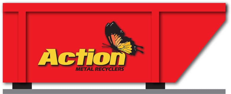 Scrap Metal Bin Hire | Hire A Bin | Action Metal Recyclers